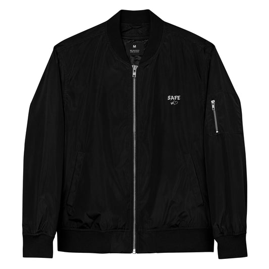 Premium Recycled Bomber Jacket + Meat Is Murder