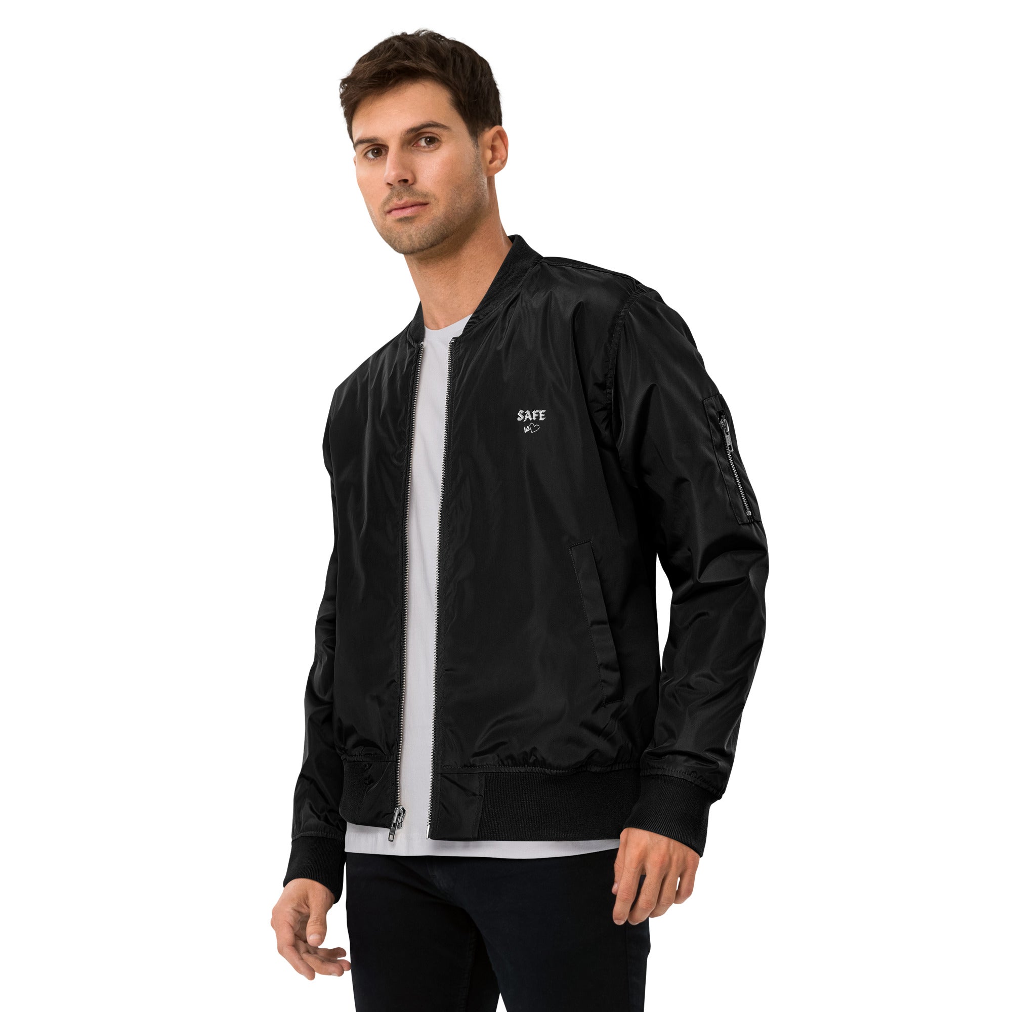 Premium Recycled Bomber Jacket + Meat Is Murder – Spreading
